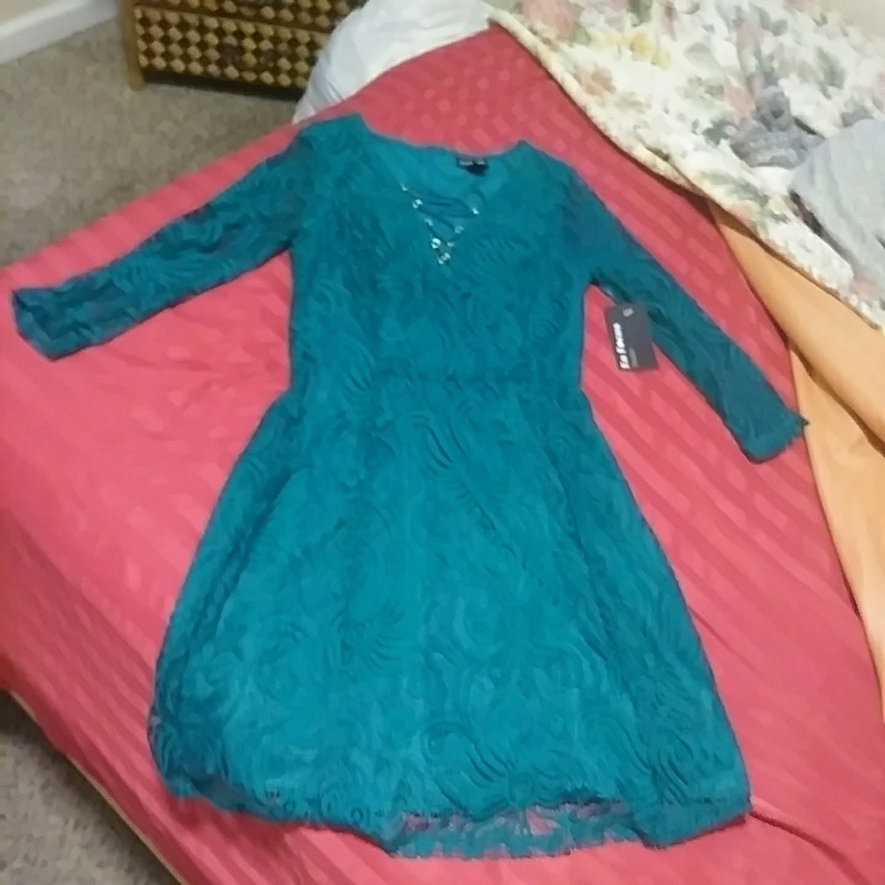 Green Lace Dress